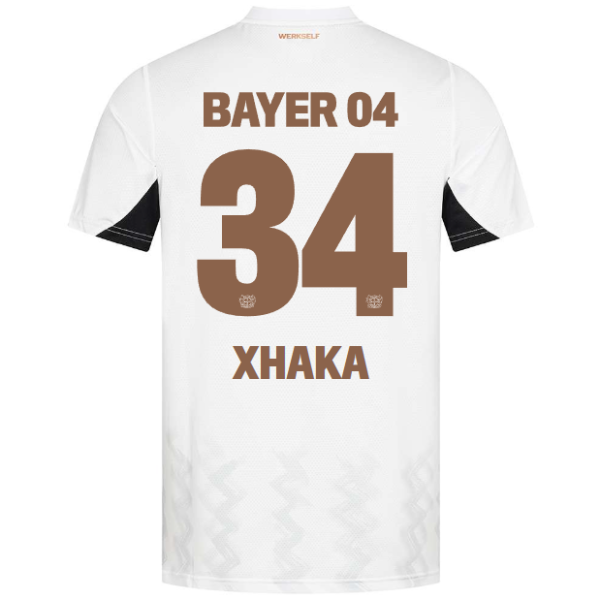 Bayer 04 Away Jersey Pro Castore – 34 Granit Xhaka Collection | Premium Fan Gear