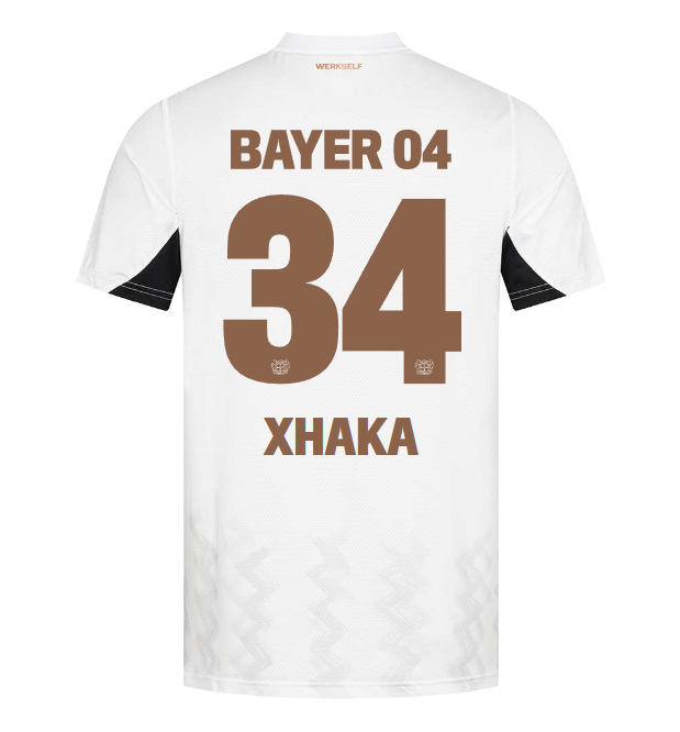 Bayer 04 Away Jersey Pro Castore – 34 Granit Xhaka Collection | Premium Fan Gear