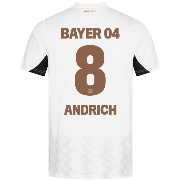 Bayer 04 Away Jersey Pro Castore – 8 Robert Andrich Collection | Premium Fan Gear