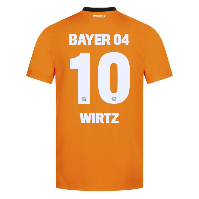 Bayer 04 Goalkeeper Jersey Home Castore Adults – 10 Florian Wirtz Collection | Premium Fan Gear