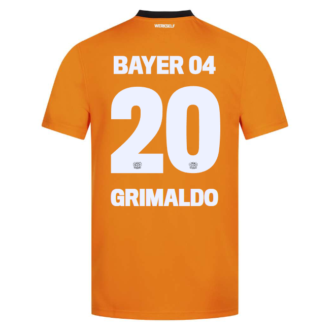 Bayer 04 Goalkeeper Jersey Home Castore Adults – 20 Alejandro Grimaldo Collection | Premium Fan Gear