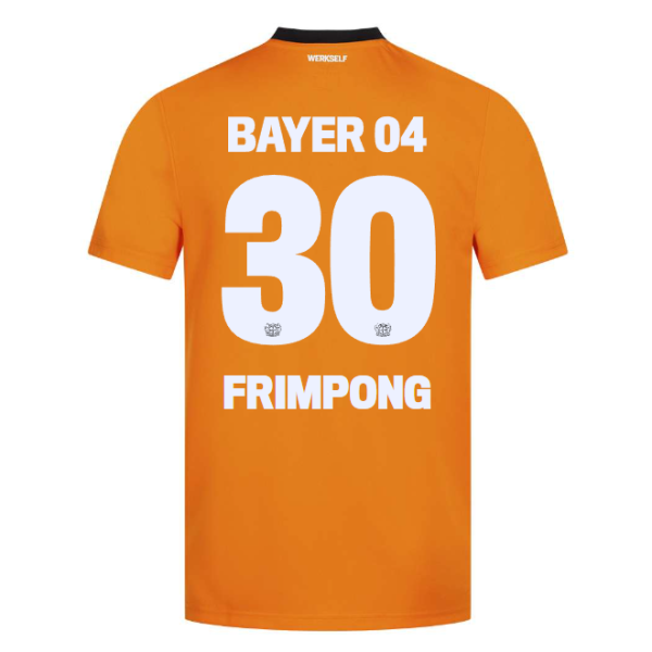 Bayer 04 Goalkeeper Jersey Home Castore Adults – 30 Jeremie Frimpong Collection | Premium Fan Gear