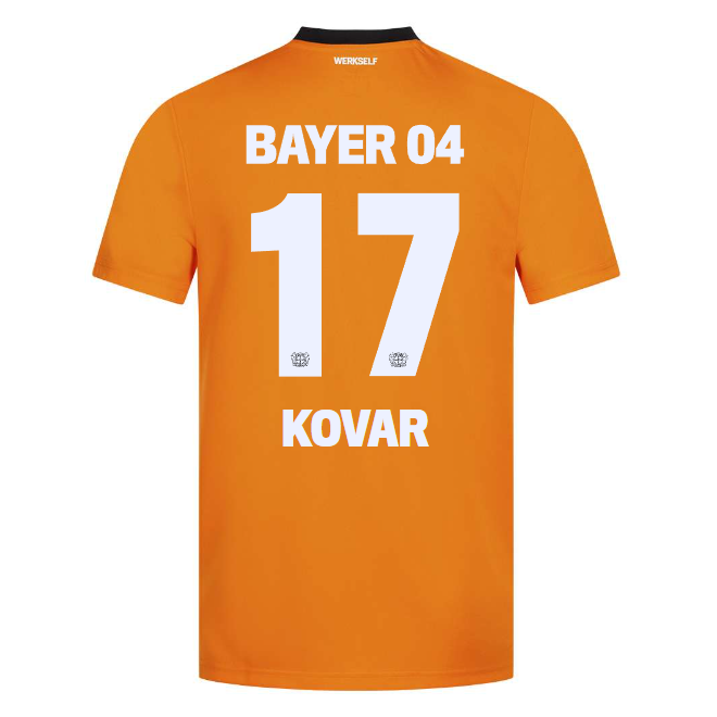 Bayer 04 Goalkeeper Jersey Home Castore Kids – 17 Matej Kovar Collection | Premium Fan Gear