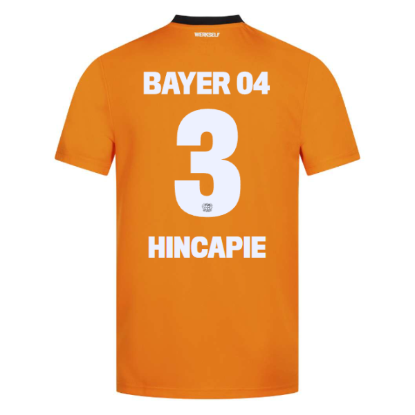 Bayer 04 Goalkeeper Jersey Home Castore Kids – 3 Piero Hincapie Collection | Premium Fan Gear