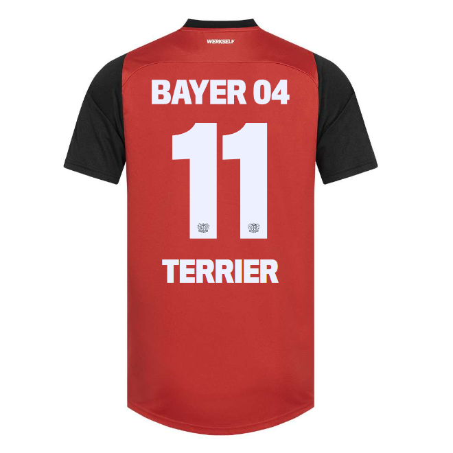 Bayer 04 Home Jersey Castore Adults – 11 Martin Terrier Collection | Premium Fan Gear