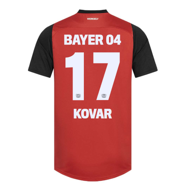 Bayer 04 Home Jersey Castore Adults – 17 Matej Kovar Collection | Premium Fan Gear