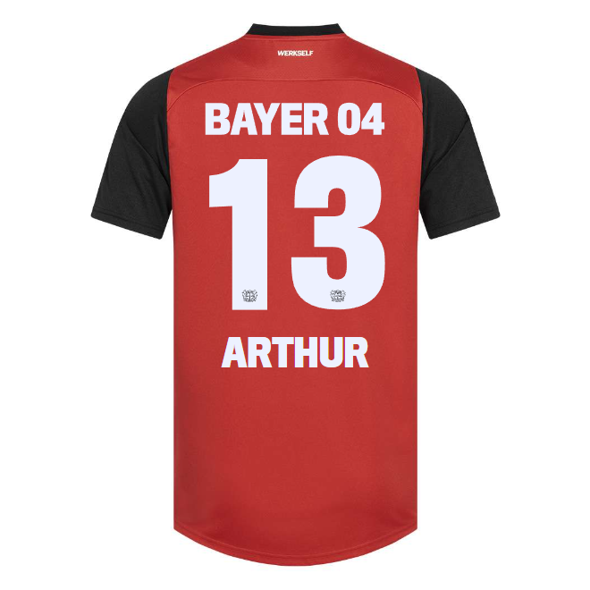 Bayer 04 Home Jersey Castore Kids – 13 Arthur Collection | Premium Fan Gear