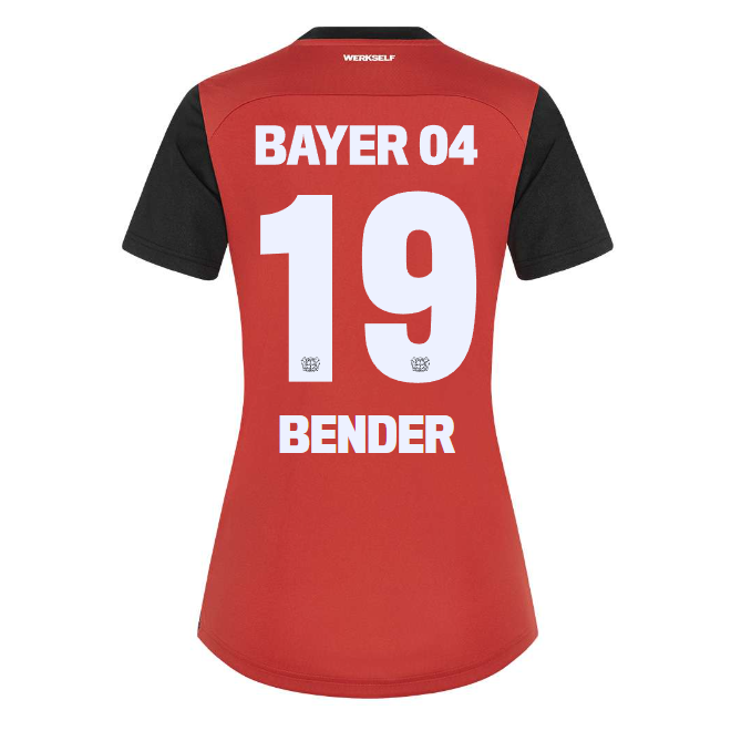 Bayer 04 Home Jersey Castore Women – 19 Loreen Bender Collection | Premium Fan Gear
