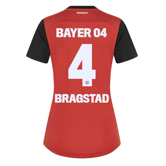 Bayer 04 Home Jersey Castore Women – 4 Emilie Bragstad Collection | Premium Fan Gear