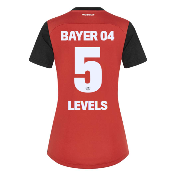 Bayer 04 Home Jersey Castore Women – 5 Janou Levels Collection | Premium Fan Gear