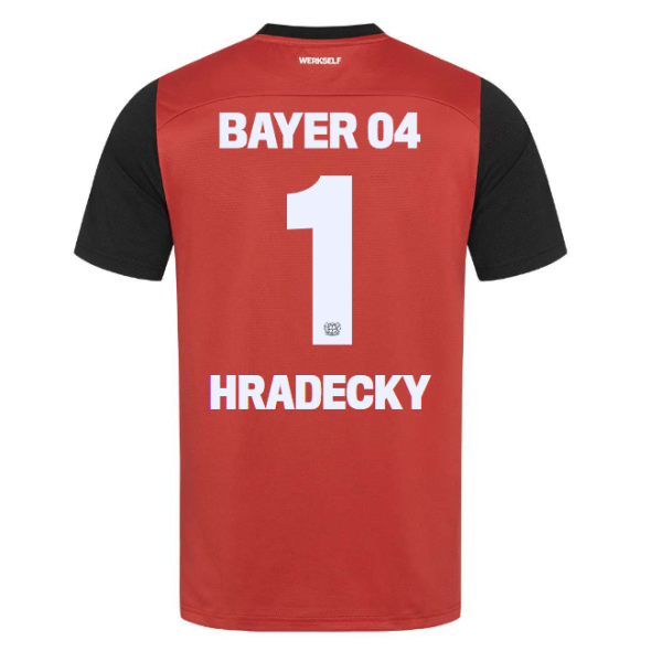 Bayer 04 Home Jersey Pro Castore – 1 Lukas Hradecky Collection | Premium Fan Gear