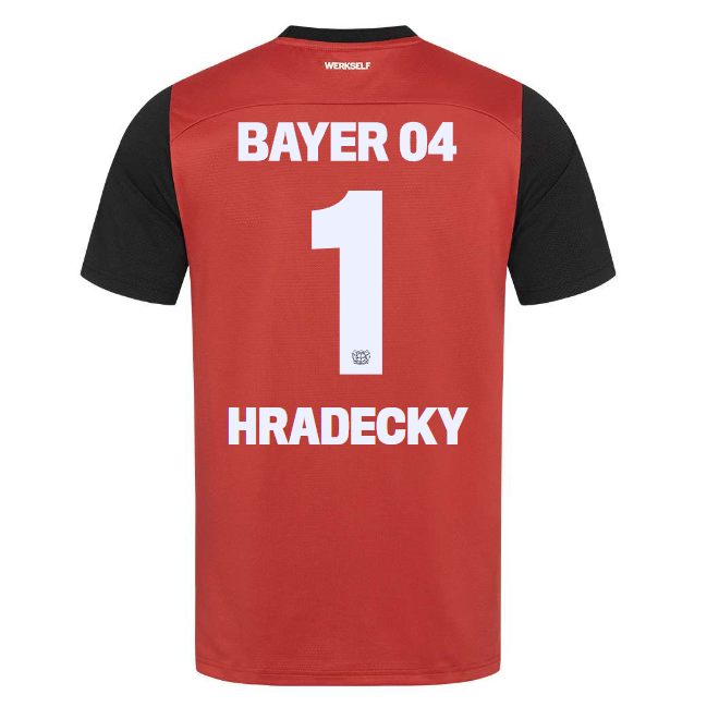 Bayer 04 Home Jersey Pro Castore – 1 Lukas Hradecky Collection | Premium Fan Gear