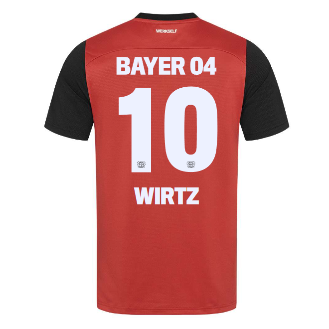 Bayer 04 Home Jersey Pro Castore – 10 Florian Wirtz Collection | Premium Fan Gear