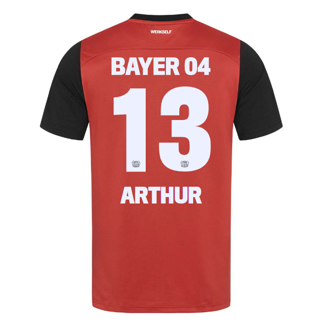 Bayer 04 Home Jersey Pro Castore – 13 Arthur Collection | Premium Fan Gear