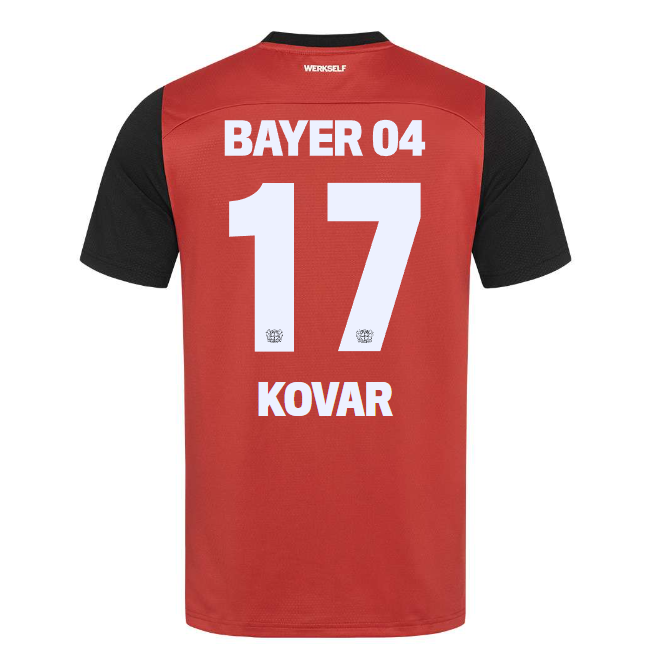 Bayer 04 Home Jersey Pro Castore – 17 Matej Kovar Collection | Premium Fan Gear