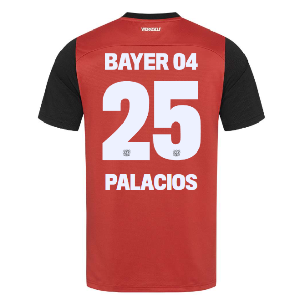 Bayer 04 Home Jersey Pro Castore – 25 Exequiel Palacios Collection | Premium Fan Gear