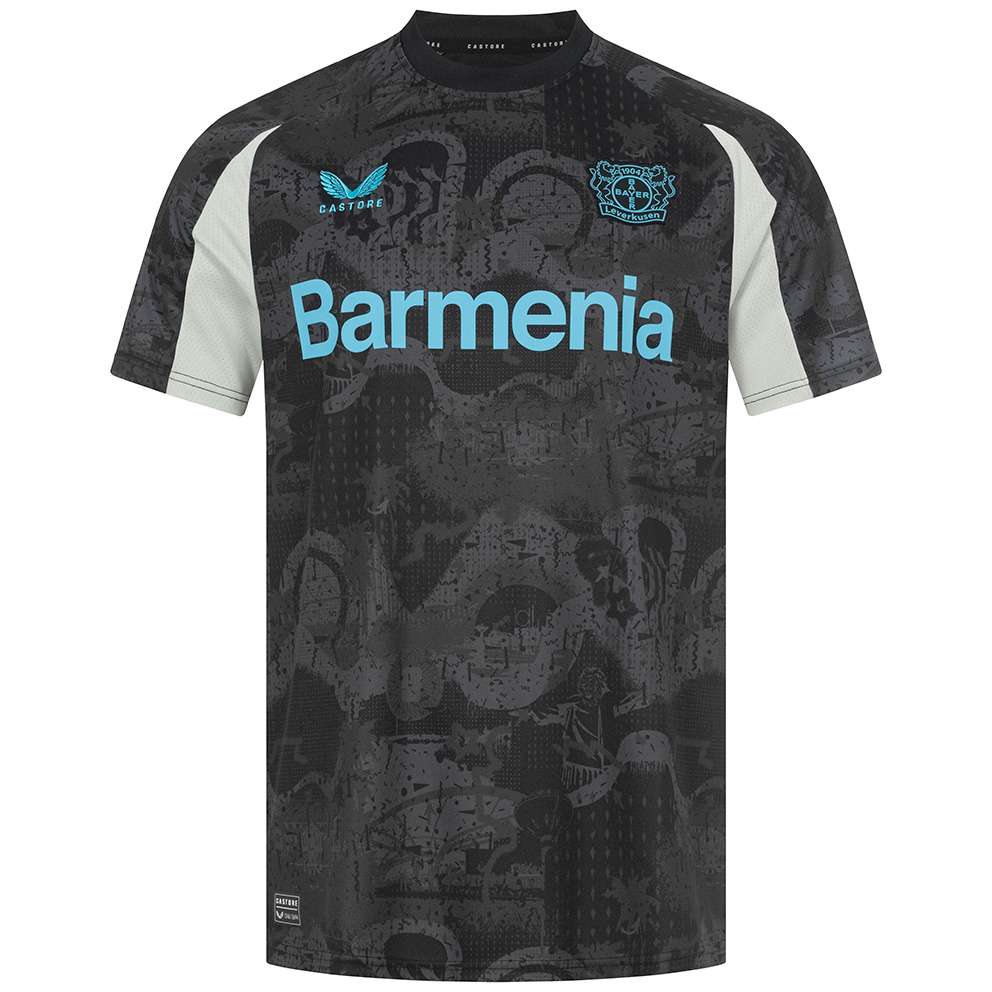 Bayer 04 alternate jersey castore adults with custom printing Collection | Premium Fan Gear
